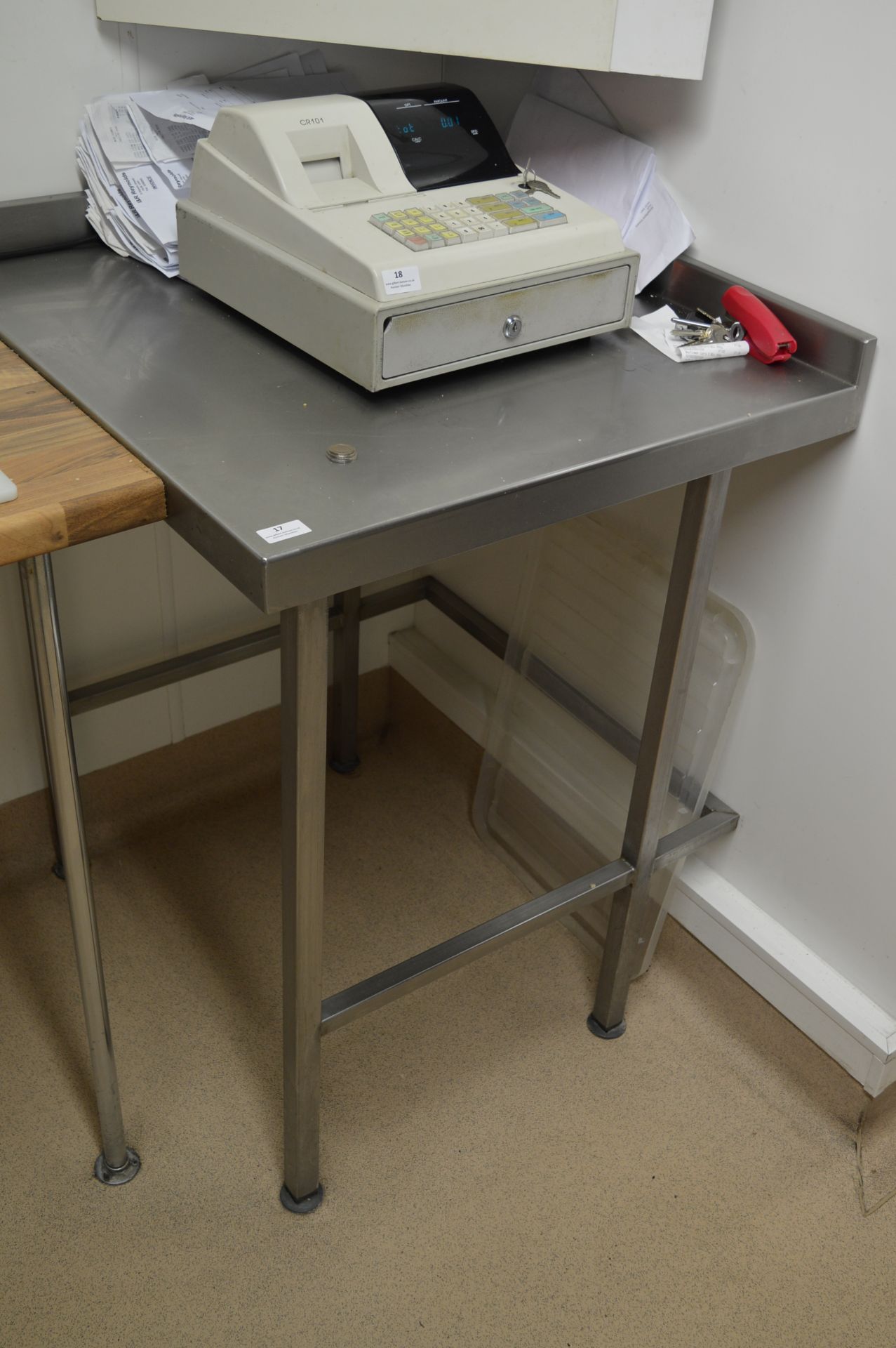 *Stainless Steel Preparation Table