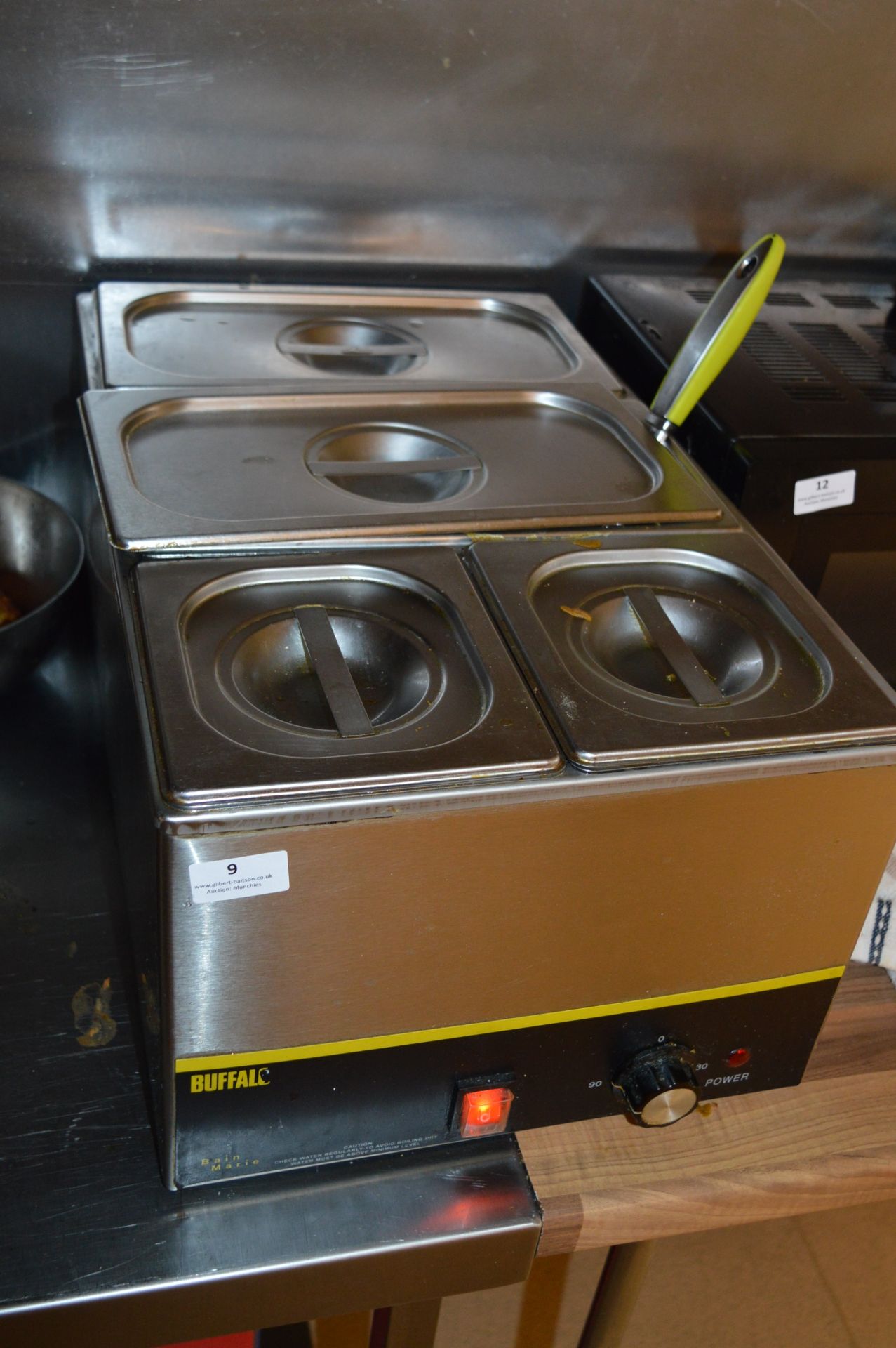 *Buffalo Four Pot Bain Marie