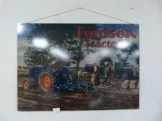*Printed Metal Sign - Fordsonn Tractors