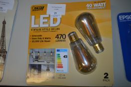 *Feit Vintage Style 40W Light Bulbs