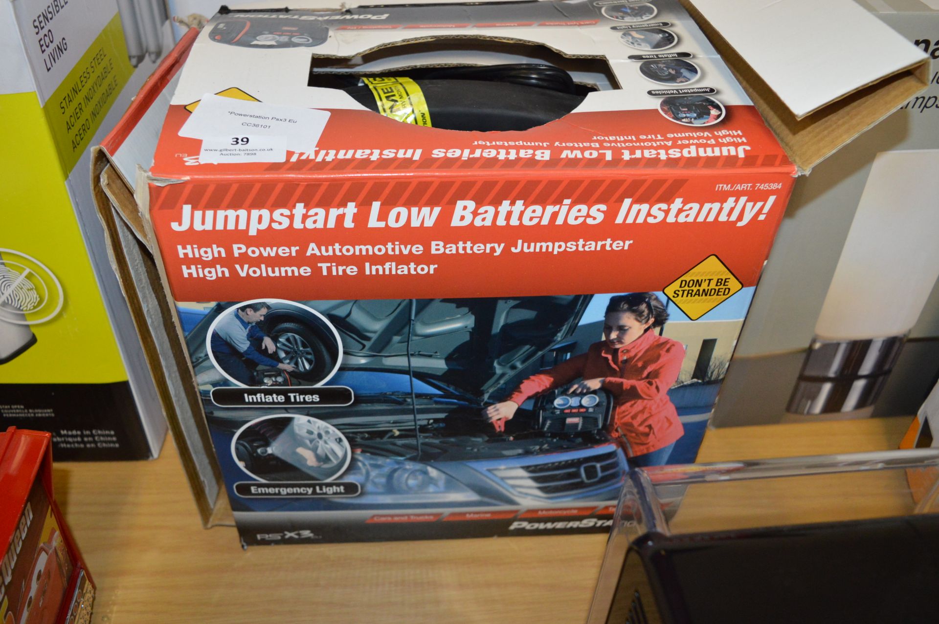 *Powerstation PSX3 EU Jumpstarter/Tyre Inflator