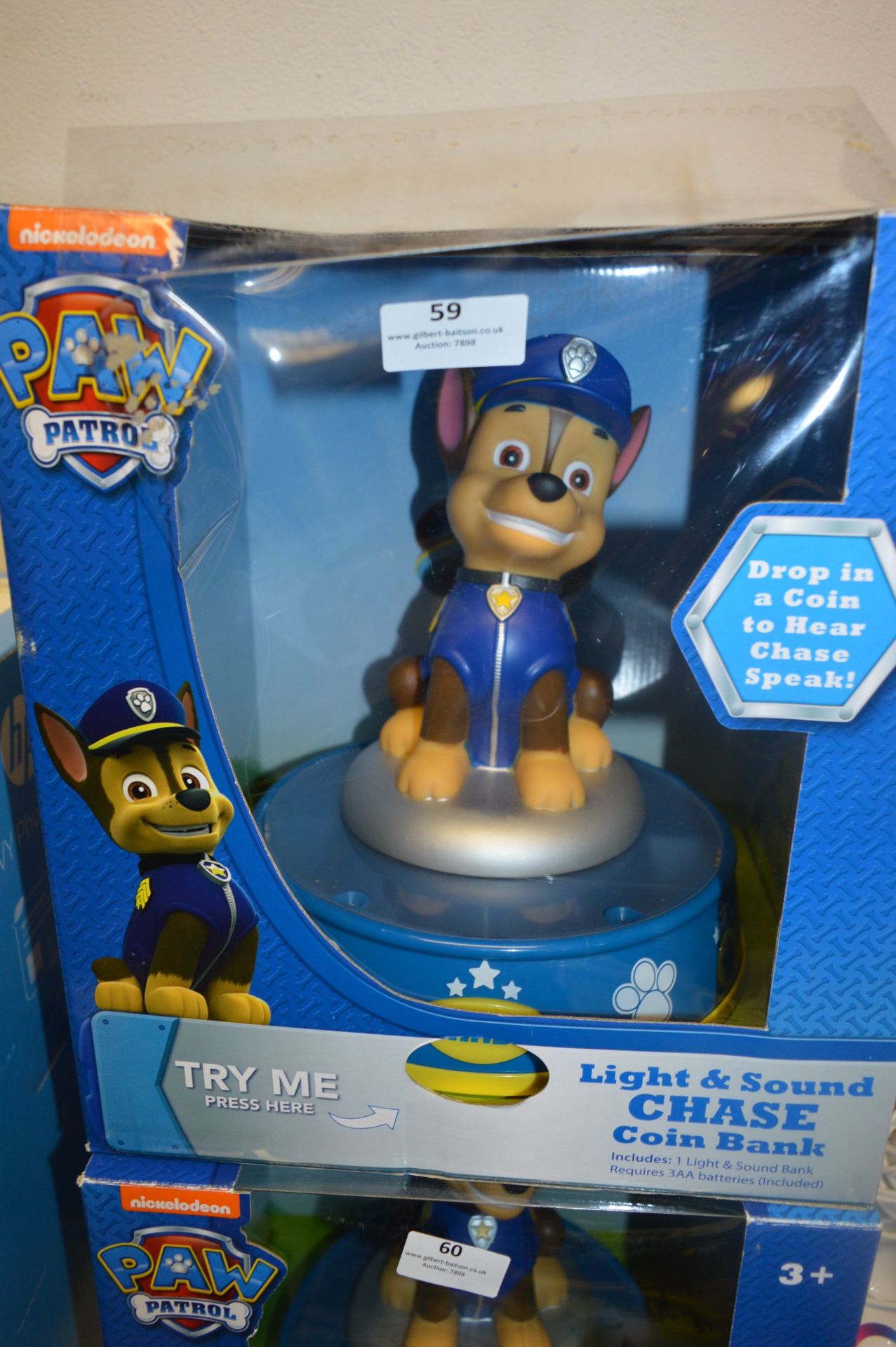 *Paw Patrol Light & Sound Coin Bank