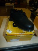 *Pair of Black Leather Working Shoes Size:7