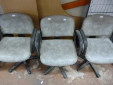 Three Salon Chairs