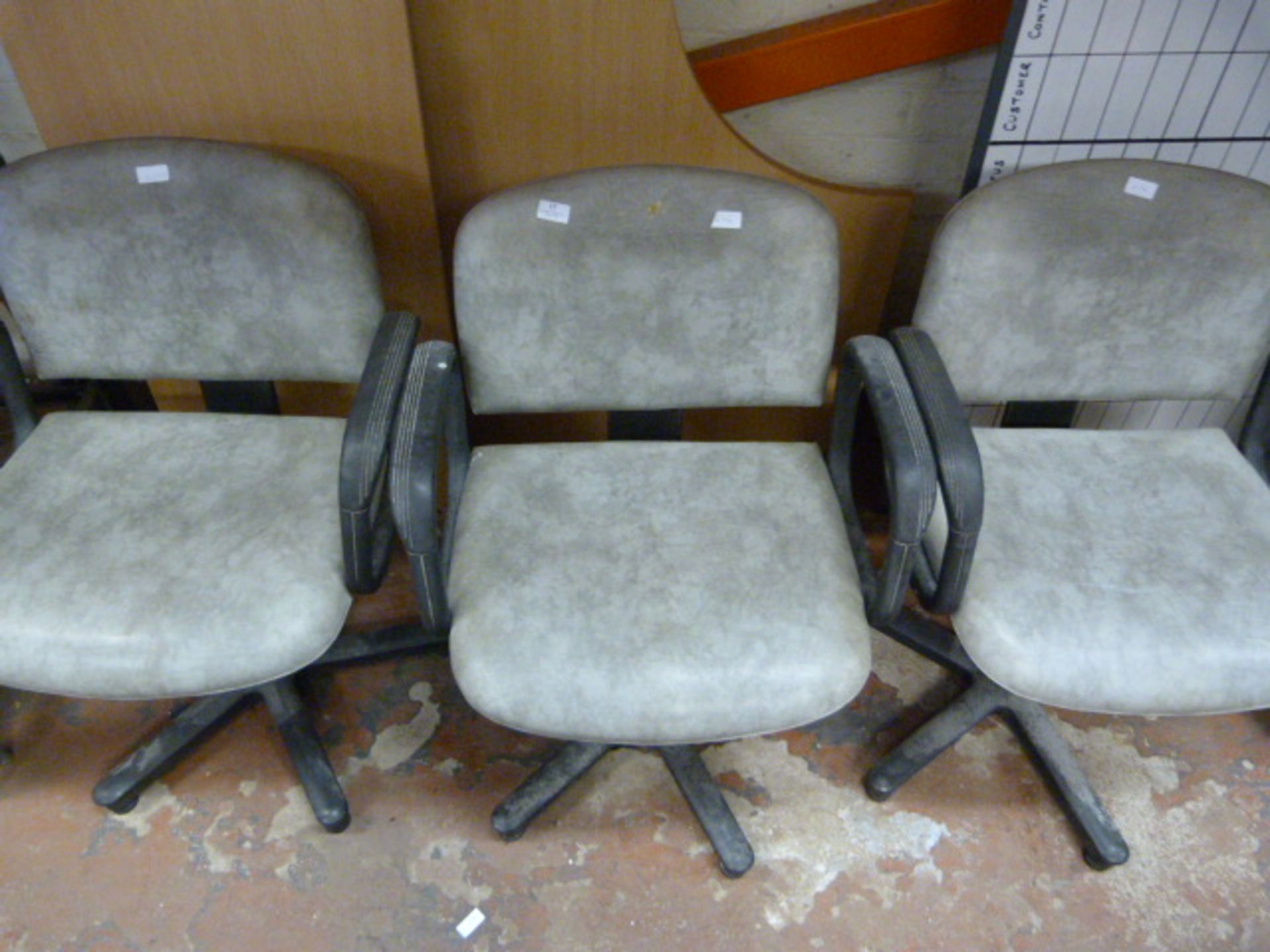 Three Salon Chairs