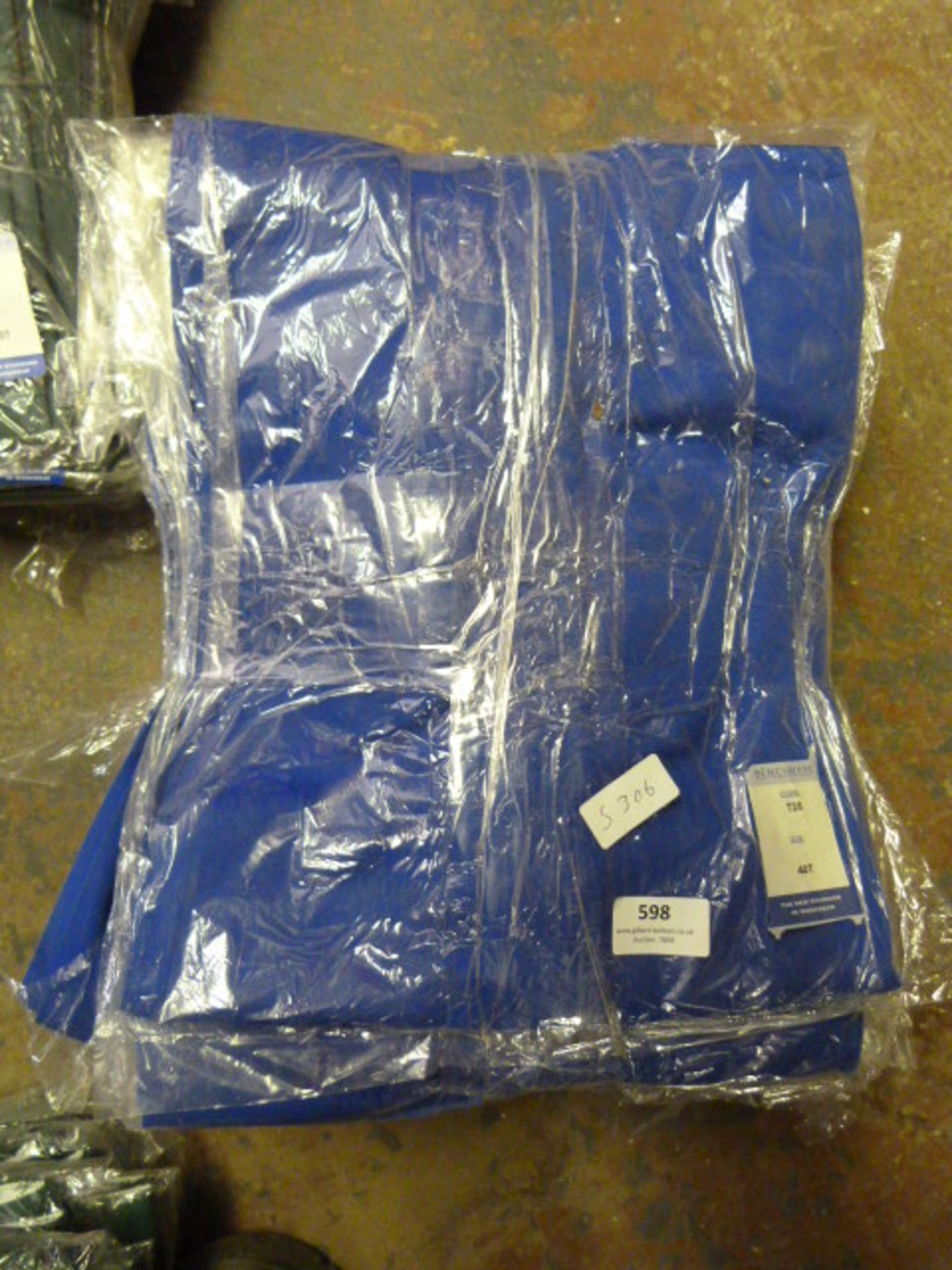 Ten Pairs of Blue Trousers Size:40T