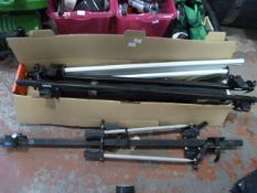 Box Containing Roof Bars and a Car Cycle Rack