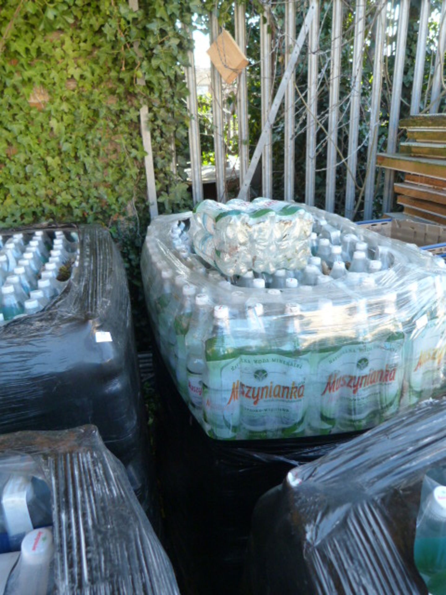 Pallet of Bottled Water