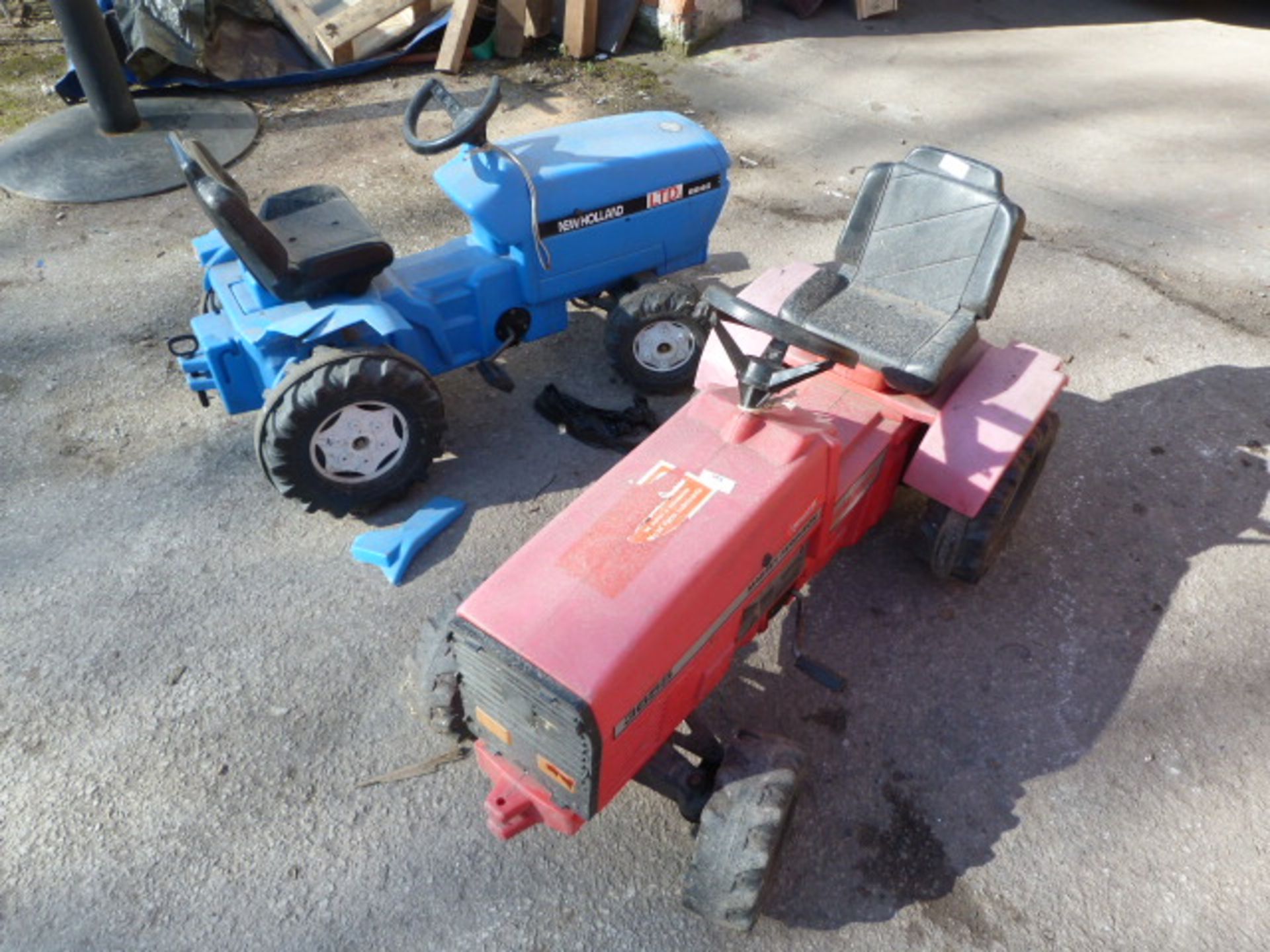 Two Children's Tractors
