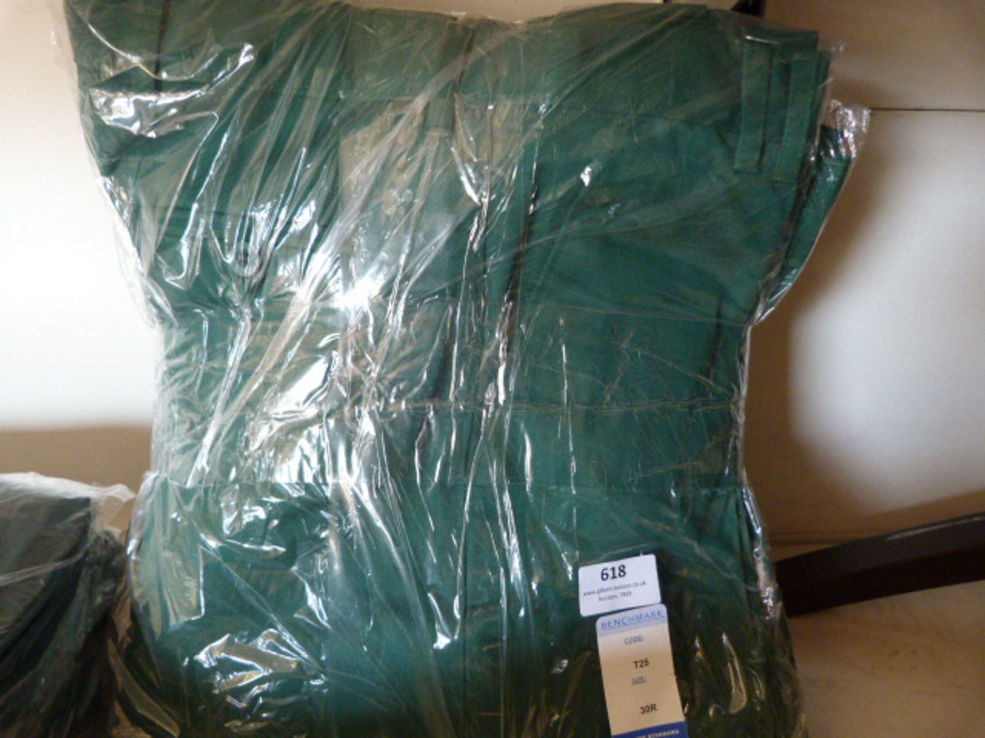 Ten Pairs of Green Trousers Size:30R