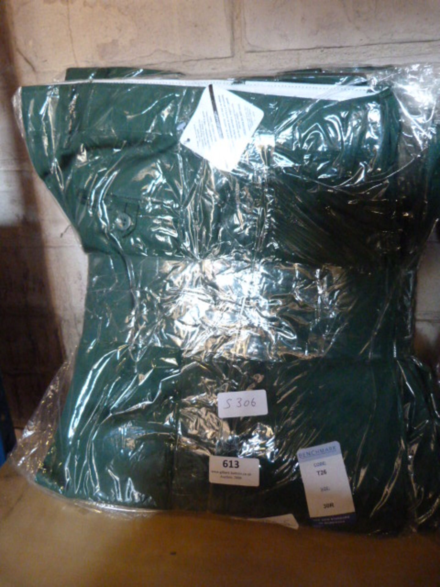 Ten Pairs of Green Trousers Size:30R
