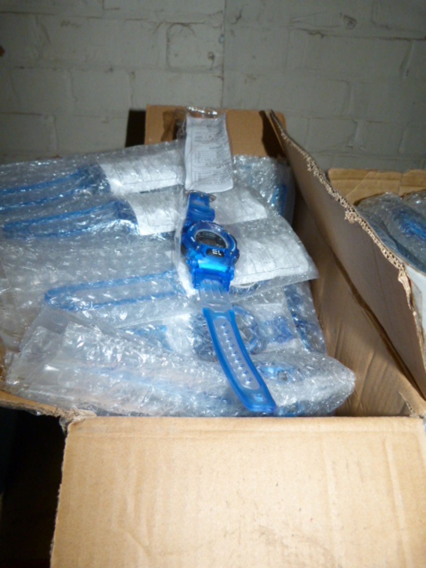 Box Containing 50 SSuper EL Digital Watches