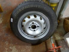 Car Wheel with 165/70R13 Tyre