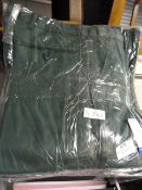 Ten Pairs of Green Trouser Size:30R