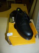*Pair of Black Leather Working Shoes Size:7