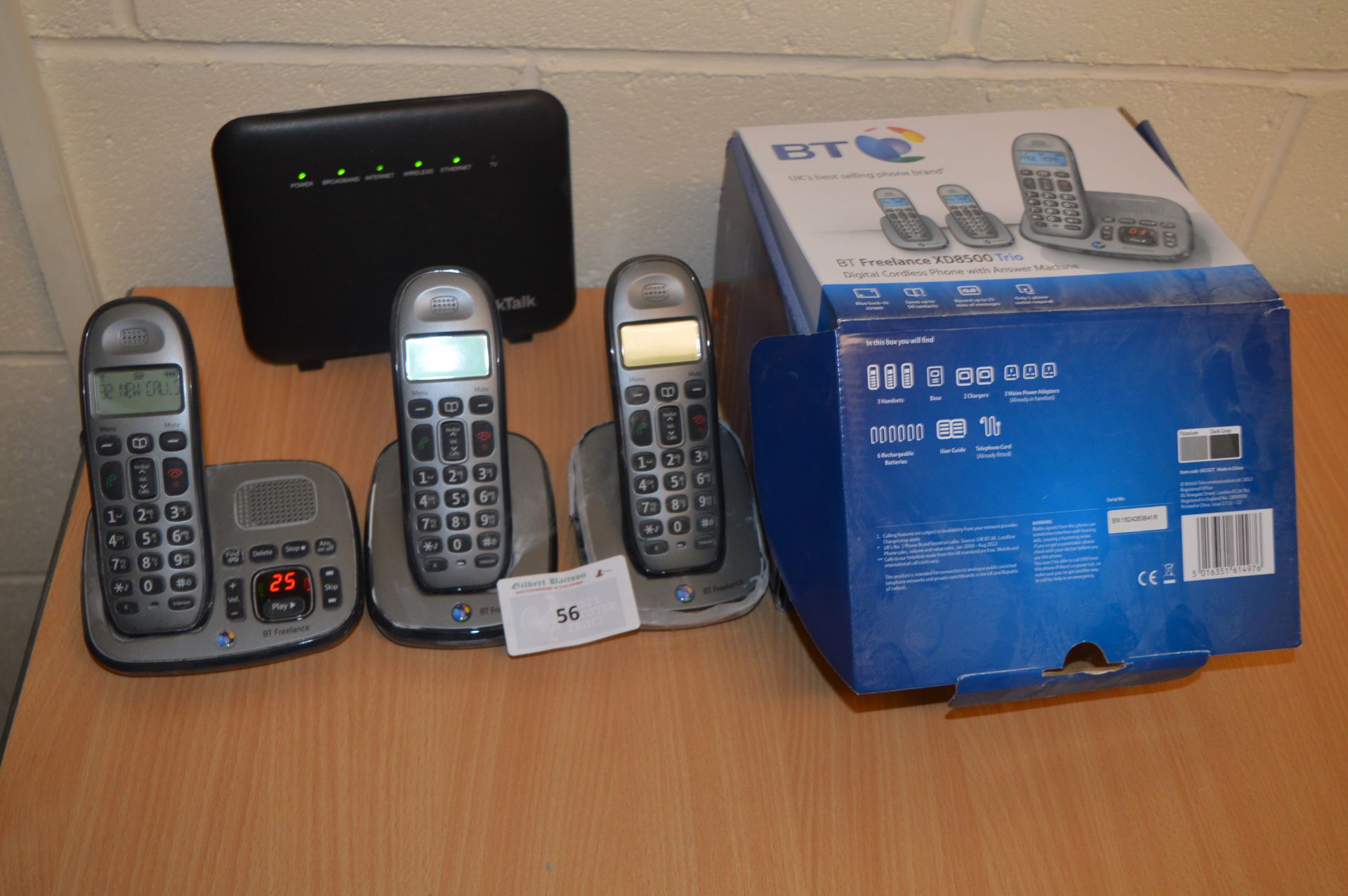 *BT Freelance Cordless Telephone Set with Answer P