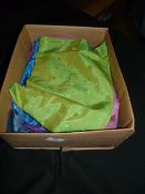 Box Containing 10 Dhoom Design Tops in Various Siz