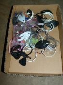 Box Containing Twenty Pairs of Fashion Hoop Earrin