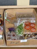 Box of Mixed Asian and Other Costume Jewellery