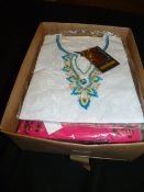 Box Containing 10 Dhoom Design Tops in Various Siz