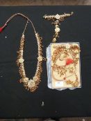 Two Gift Boxes Containing Asian Style Jewellery Se