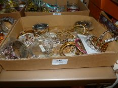 Tray of Assorted Asian and Costume Bangles, etc.