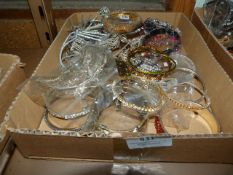 Tray of Assorted Asian and Costume Bangles, etc.