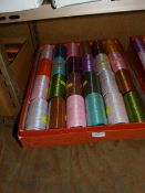 Box Containing Assorted Coloured Bangles