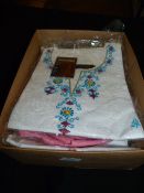 Box Containing 10 Dhoom Design Tops in Various Siz