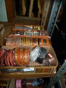 Four Trays of Assorted Bangles and Bracelets