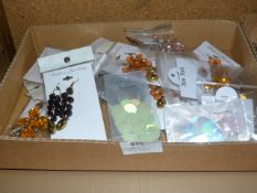 Box Containing Twenty Pairs of Fashion Earrings