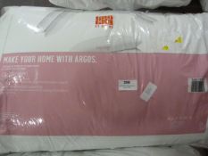 Two Argos Soft Touch Medium Pillows