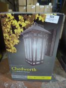 *Garden Zone Chedworth Wall Light 60W