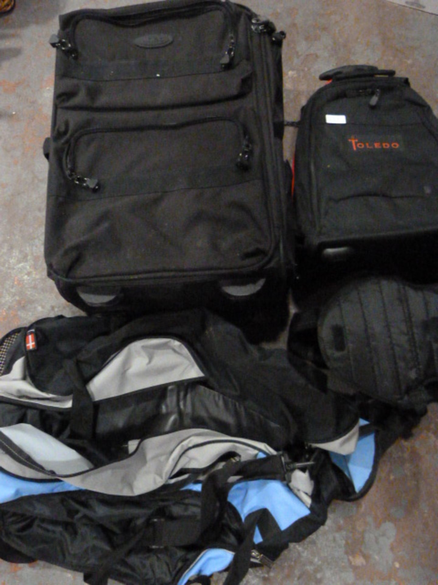 Lina Suitcase, Two Backpacks and a Sports Bag