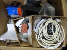 *Large Containing Miscellaneous Spare Parts; Cable