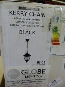 *Kerry Chain Hanging Lantern (Black)