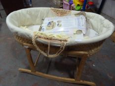 Mosses Basket and Pop Up Travel Cot