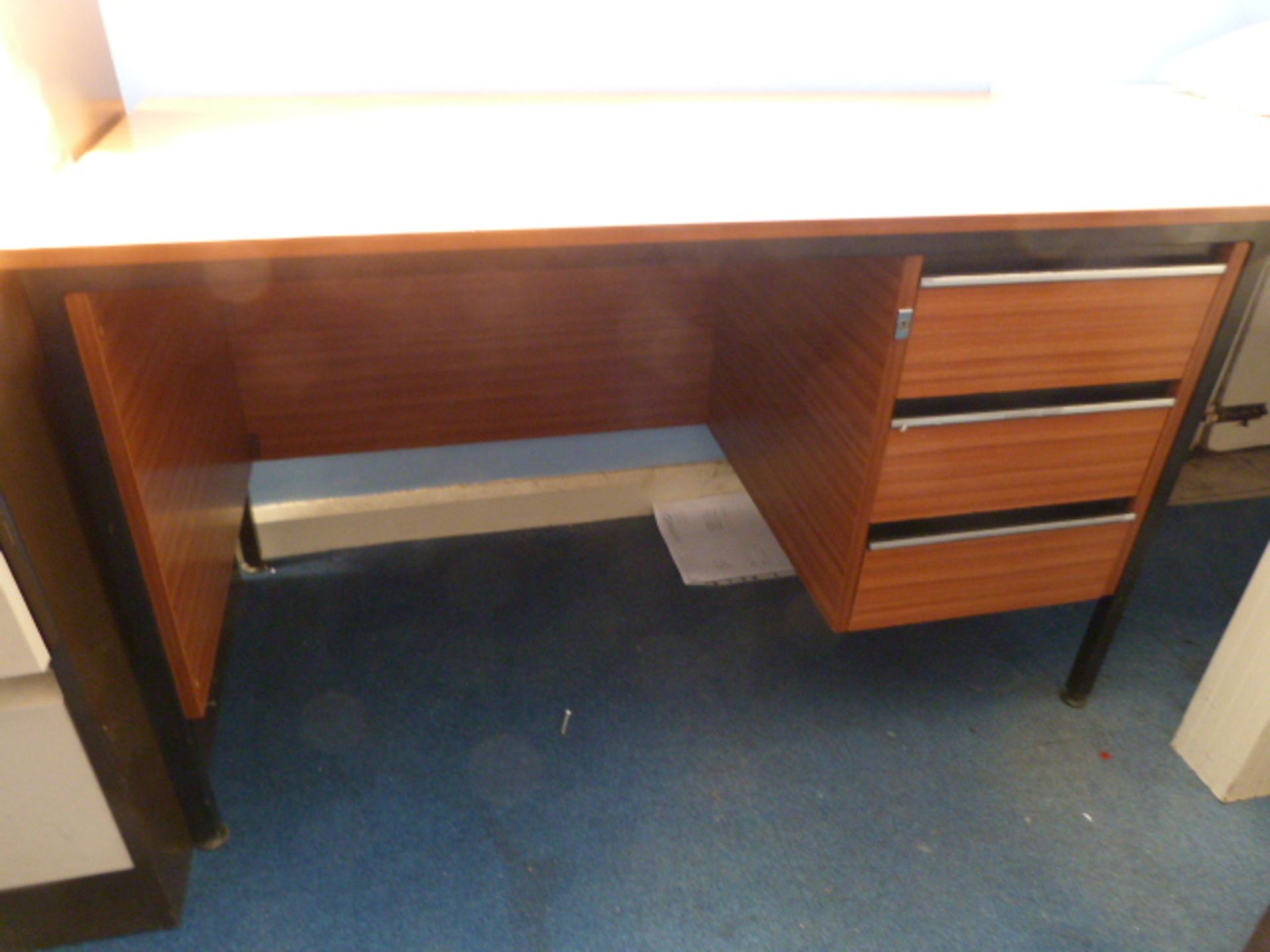 *Office Desk with Three Drawers