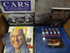 Box of Racing and Motoring Related Books