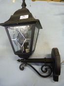 *Wall Lamp with Bracket (Black)