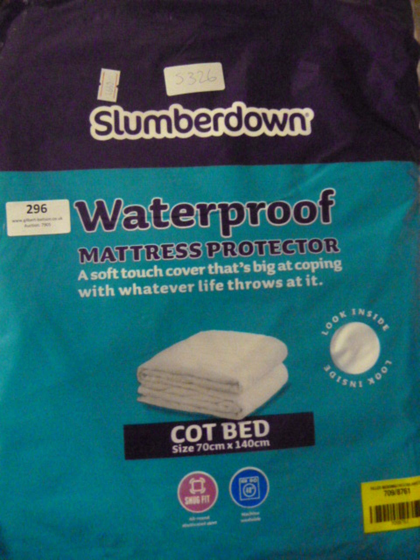 Slumberdown Waterproof Mattress Protector (For Cot