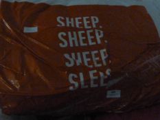 Two Argos Sheep Pillows