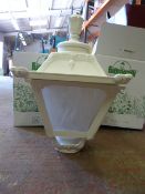 *Two Fumagalli External Lamps (White)