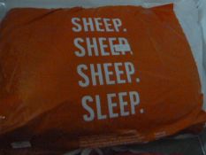 Two Argos Sheep Pillows