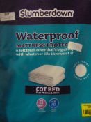 Slumberdown Waterproof Mattress Protector (For Cot