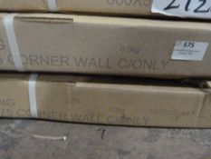 *Two 600x575 Corner Wall Kitchen Units
