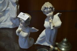 Two Lladro Figurines - Angels