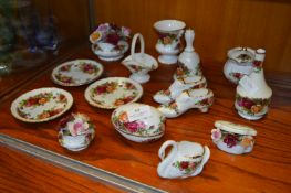 Selection of Royal Albert Old Country Ornaments, D