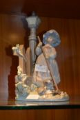 Lladro Figurine - Girl with Broom