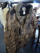 LL Bean Duck Blind Camouflage Jacket Size:Large